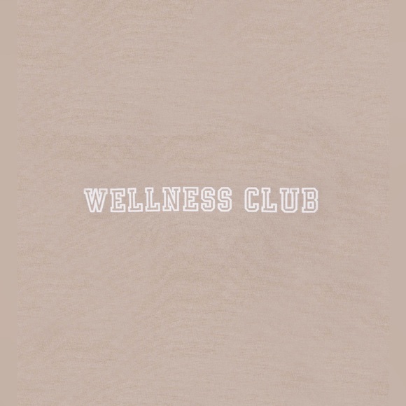 Sporty & Rich Wellness Club Flocked Sweatpants | (Elephant/White) - Picture 6 of 7